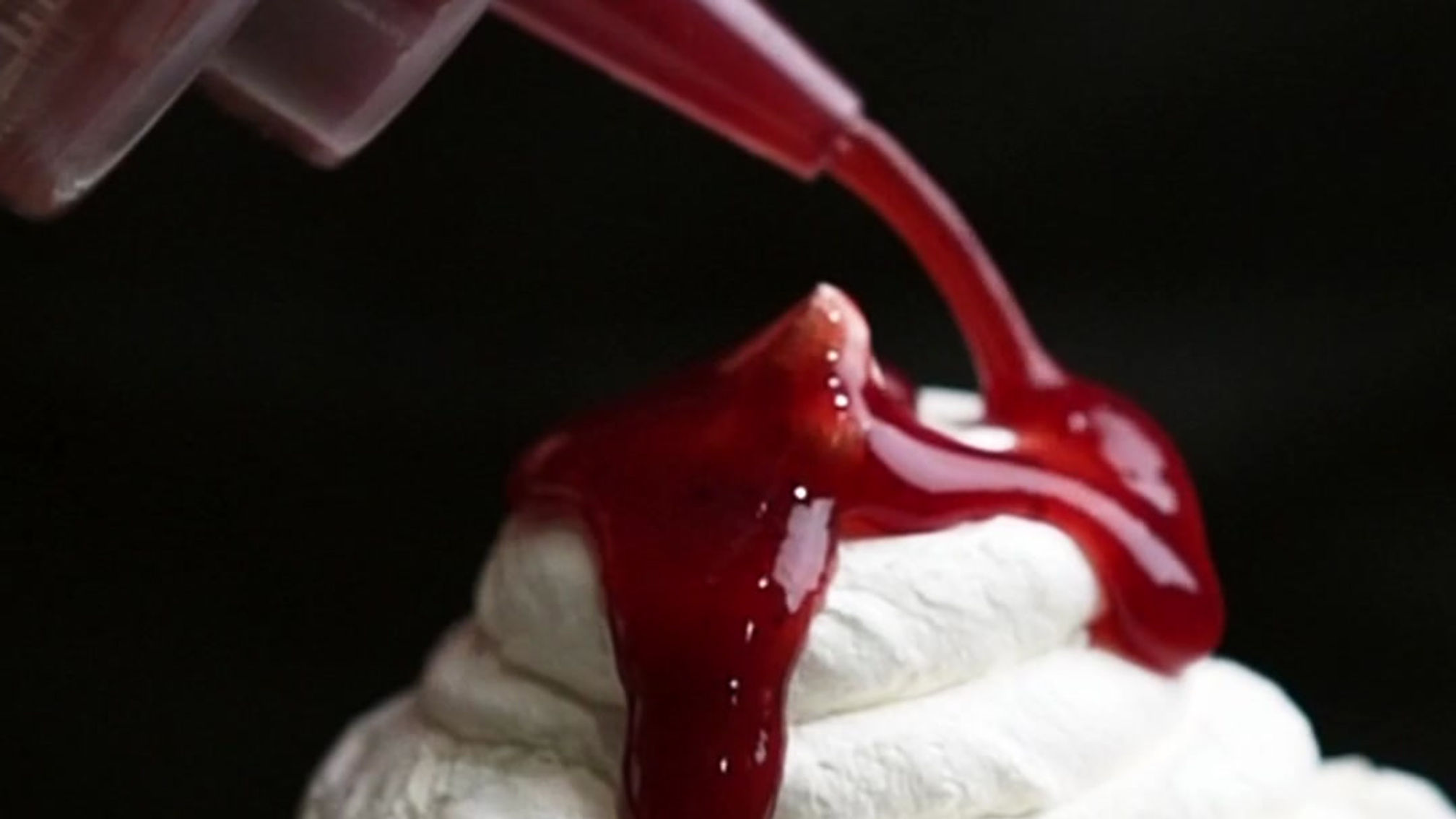 Making of Pavlova Sweet